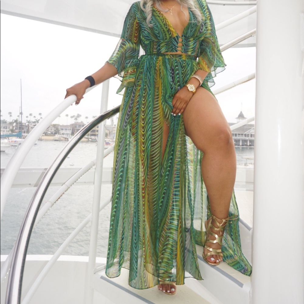 Green 2 piece set